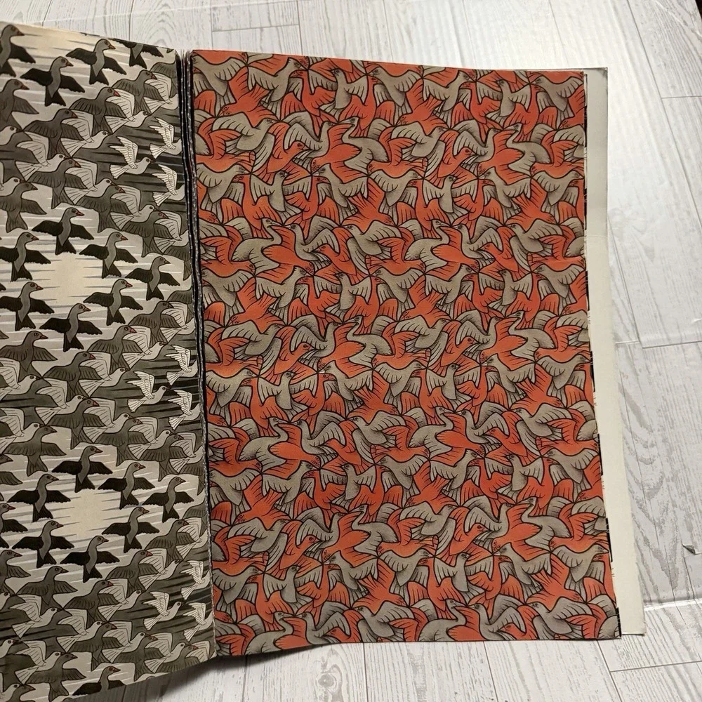 Giftwraps By Artists: M.C. Escher By Joost‎ Elffers 1987 - Christmas Wrap